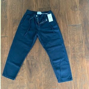 Wax London Kurt Trouser in blue heavy denim